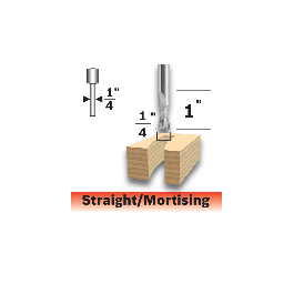 BOSCH 85911MC Sc 1 4 X 1 Straight Upspiral 2F 1 4S