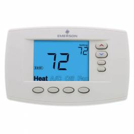 White Rodgers 1F95EZ-0671 Programmable, 4H/2C, Easy Reader Blue Digital ...