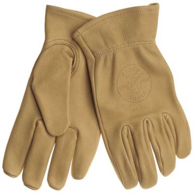 Klein Tools 60186 Cut Level 4 Touchscreen Work Gloves - Large (2-Pair)