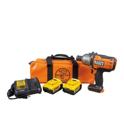 Klein Tools BAT20CD Battery-Operated Compact Impact Driver, 1/4 in. Hex Drive, Tool Only