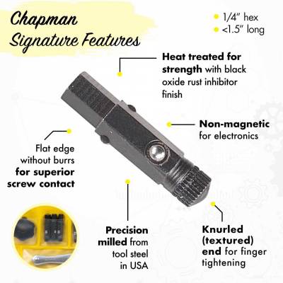 Torx Bits Vs. Star Bits: What's the difference? – Chapman Manufacturing