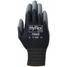 HYFLEX® 012-11-600-9-BK HYFLEX 11-600 BLK LT WGHT ASSEMB PU/COAT SZ 9(12 PR/1 DZ)
