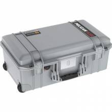 Pelican 1535 Air Carry-On Case with Foam, Silver