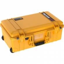 Pelican 1535 Air Carry-On Case with No Foam, Yellow