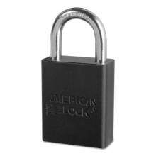 American Lock A1105BLK Black Safety Lock-Out Color Coded Secur