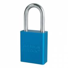 American Lock A1106BLU-KD Blue 5 Pin Aluminum Padlock Keyed Diffe