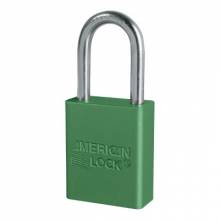 American Lock A1106GRN-KD Green Safety Lock-Out Padlock Aluminum Bo