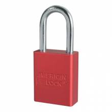 American Lock A1106RED-KD Red Color Coded Aluminumpadlock Keyed Diffe