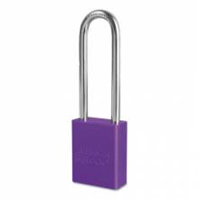 American Lock A1107PRP-KD 5 Pin Alum.Safety Lockout Lock Purple(A1107Prp)