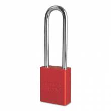 American Lock A1107RED-KD Aluminum Padlock - Red3" Shackle