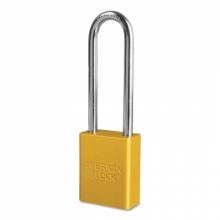 American Lock A1107YEL-KD Aluminum Padlock - Gold3" Shackle