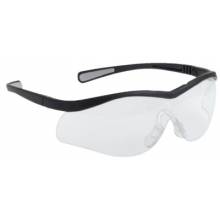 North Safety T65005 Lightning Safety Glassesblack Frame Clr Lens (10 PR)