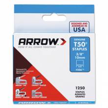 Arrow Fastener 50624 (Pack/1250) Staples 3/8In 10Mm T-50 (24 PK)