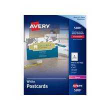 Avery Postcard - 4" x 6" - 100 / Box - White