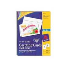 Avery Greeting Card - 8.50" x 5.50" - Matte - 30 / Box - White