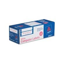 Avery Continuous Form Computer Labels - Permanent Adhesive - 3.50" Width x 0.94" Length, 4.25" Length - Rectangle - Dot Matrix - White - 5000 / Box