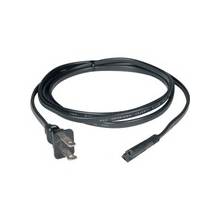 Tripp Lite 6ft Laptop / Notebook Power Cord Cable 1-15P to C7 10A 18AWG 6' - 10A (NEMA 1-15P to IEC-320-C7) 6-ft.