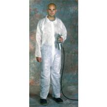 West Chester 3509/L Sbp Wht Coverall Elasticwrist/Ankle Hood- Boot (1 EA)