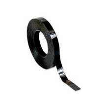 Chartpak Glossy Graphic Tape - 0.25" Width x 27 ft Length - Permanent Adhesive Backing - 1 / Roll - Black