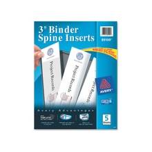 Avery Binder Spine Inserts - 3" Sheet - White - 15 / Pack
