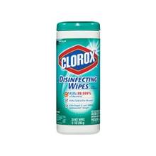 Clorox Disinfecting Wipes - Wipe - Fresh Scent - 35 / Canister - 35 / Each - Green