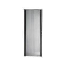 APC NetShelter SX Wide Perforated Split Doors - Black - 85.9" Height - 23.6" Width - 1" Depth