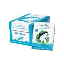Hammermill Recycled Copy Paper - Letter - 8.50" x 11" - 20 lb Basis Weight - Recycled - 30% Recycled Content - 92 Brightness - 5000 / Carton - White