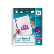 Avery Side-loading Sheet Protector - For Letter 8.50" x 11" Sheet - Clear - Polypropylene - 25 / Pack