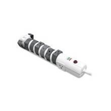 Compucessory 8-Outlets Surge Suppressor - 8 Receptacle(s) - 2160 J - Fax/Modem/Phone, Coaxial Cable Line