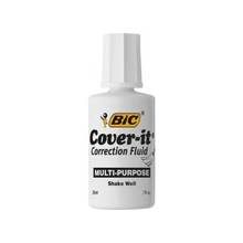 BIC WOC12 Multipurpose Correction Fluid - 0.68 fl oz - White - Fast-drying - 1 Each