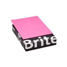 Mohawk Brite-Hue Colored Paper - Letter - 8.50" x 11" - 20 lb Basis Weight - Smooth - 500 / Ream - Ultra Fuchsia