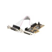 StarTech.com 8 Port PCI Express Low Profile Serial Adapter Card - PCI Express - 8 x DB-9 RS-232 Serial Via Cable - Plug-in Card