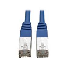 Tripp Lite 15' Cat5e Molded Shielded Patch Cable STP RJ45 M/M 350 Mhz Blue - Category 5e for Switch, Network Device, Hub, Router, Patch Panel, Server, Printer, Modem - Patch Cable - 1 x RJ-45 Male Network - 1 x RJ-45 Male Network - Shielding - Blue