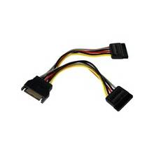 StarTech.com 6in SATA Power Y Splitter Cable Adapter - M/F - 6