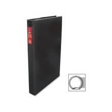 Avery Durable 3-ring Legal-size Binder - 1" Binder Capacity - Legal - 8 1/2" x 14" Sheet Size - 175 Sheet Capacity - 3 x Round Ring Fastener(s) - 2 Internal Pocket(s) - Vinyl, Chipboard - Black - Recycled - 1 Each
