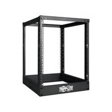 Tripp Lite 13U 4-Post Open Frame Rack Cabinet Square Holes 1000lb Capacity - 19" 13U