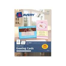 Avery Greeting Card - 5.50" x 8.50" - Matte - 20 / Box - White