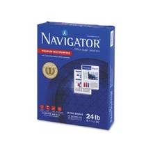 Navigator NMP1124 Copy & Multipurpose Paper - Letter - 8.50" x 11" - 24 lb Basis Weight - 0% Recycled Content - 99 Brightness - 10 / Carton - White
