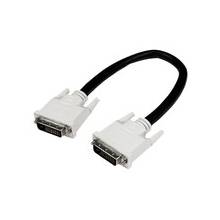 StarTech.com 1 ft DVI-D Dual Link Cable - M/M - DVI-D (Dual-Link) Male Digital Video - DVI-D (Dual-Link) Male Digital Video - 1ft - Black