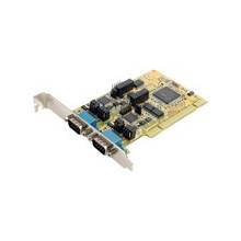 StarTech.com 2 Port RS232/422/485 PCI Serial Adapter w/ ESD - 2 x 9-pin DB-9 Male RS-232/422/485 Serial Universal PCI