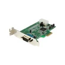 StarTech.com 1 Port Low Profile Native RS232 PCI Express Serial Card with 16550 UART - 1 x 9-pin DB-9 Male RS-232 Serial PCI Express