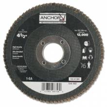 ANCHOR BRAND 102-41389 4-1/2" HD 27 FLAT 7/8 AH80Z FLAP DISC(10 EA/1 BX)