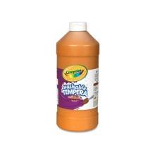 Crayola Washable Tempera Paint - 2 lb - 1 Each - Orange