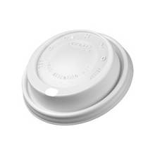 Dart 8 oz. Foam Cup Lids - Round - Plastic - 1000 / CartonWhite