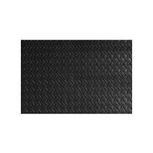 Crown Mats Industrial Deck Plate Anti-fatigue Mat - Industry, Indoor - 60" Length x 36" Width x 0.56" Thickness - Rectangle - Diamond Pattern Texture - Vinyl, PVC Foam - Black