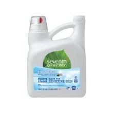 Seventh Generation Natural Liquid Laundry Detergent - Liquid Solution - 1.17 gal (150 fl oz) - Bottle - 1 Each - Clear