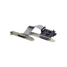 StarTech.com 2 Port PCI Express / PCI-e Parallel Adapter Card - IEEE 1284 with Low Profile Bracket - 2 x 25-pin DB-25 Female IEEE 1284 Parallel PCI Express x1 - 1 Pack