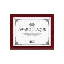 DAX Mahogany Award Plaque - 10.50" x 13" Frame Size - Holds 8.50" x 11" Insert - Hanger - Mahogany