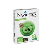 Navigator Eco-logical Copy & Multipurpose Paper - Letter - 8.50" x 11" - 18 lb Basis Weight - 0% Recycled Content - 97 Brightness - 5000 / Carton - 