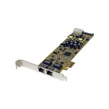StarTech.com Dual Port PCI Express Gigabit Ethernet PCIe Network Card Adapter - PoE/PSE - PCI Express - 2 Port(s) - 2 x Network (RJ-45) - Twisted Pair - Full-height